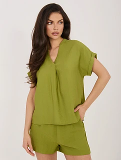 Halenka D60103M11235B3 olivově zelená