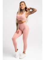Legíny Compress Rose Tan - Gym Glamour Legíny Compress Rose Tan - Gym Glamour
