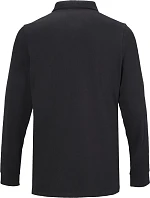 NEOBLU Owen LSL Men Pánské těžké piqué polo s dlouhým rukávem 24.4396 deep black