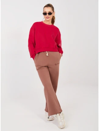 Tepláky NS DR NS26101.12 hnědé