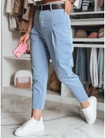 Dámské kalhoty CHINOSKA modré FashionStreet UY2559