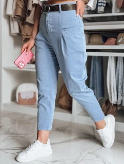 Dámské kalhoty CHINOSKA modré FashionStreet UY2559