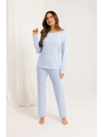 Pyžamo Regina 708 long/r M-XL Z25/26 dámské Pyžamo Regina 708 long/r M-XL Z25/26 dámské