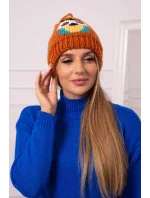 Dámská čepice Ofelia K349 červená