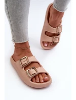 Lehké Dámské Žabky ZAXY LL285087 Beige