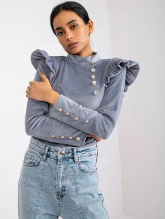 Halenka DHJ BZ 6533A.44P šedá