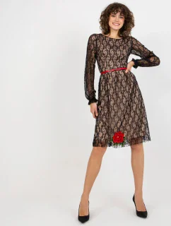 LK SK 507018 šaty.60P černá