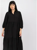 Dámské šaty-RO-SK-ELB-2310.21X-černé Dámské šaty-RO-SK-ELB-2310.21X-černé