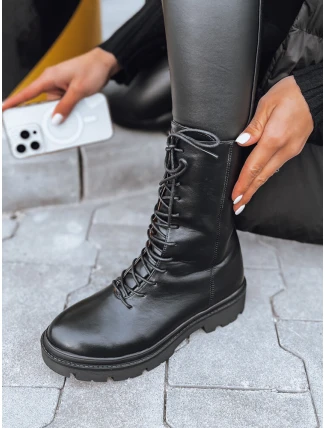 REDBIS dámské kozačky černé FashionStreet ZY0429