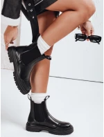 LUXIBOOTS dámské kozačky na platformě černé FashionStreet ZY1020