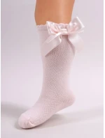 Podkolenky YOCLUB SKL-0020 Zdobení na oči 6-18 měsíců