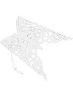 PAPÍROVÉ DEKORACE SNOWflAKE 64 CM WHITE DELUXE dětské