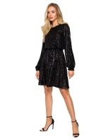 Dámské šaty M715 černé - Made Of Emotion