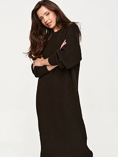 Dámské šaty oversize model 231977 Makadamia
