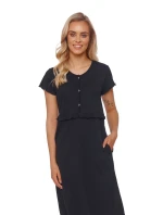 Dámská těhotenská košile 4543 black - Doctornap Dámská těhotenská košile 4543 black - Doctornap