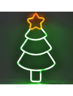 FIGURKA NEONOVÁ VÁNOČNÍ LAMPA