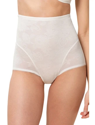 Triumph 10206011 Wild Rose Sensation Highwaist barva:00gz-silk white Triumph 10206011 Wild Rose Sensation Highwaist barva:00gz-silk white