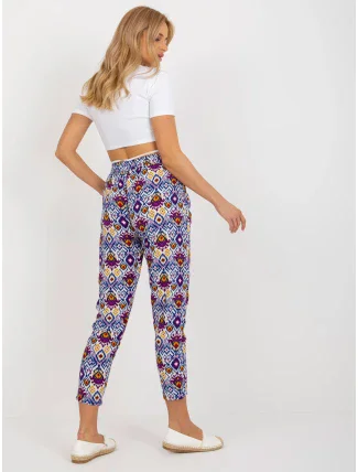 Kalhoty D73770M61869I fialové