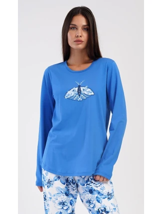 Dámské pyžamo dlouhé Dominika Dámské pyžamo dlouhé Dominika