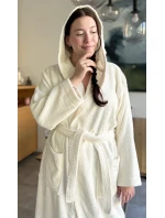 Dámský župan dlouhý s kapucí Pláž Dámský župan dlouhý s kapucí Pláž
