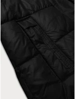 Černá dámská zimní bunda s kapucí Glakate (LU-238001#) Černá dámská zimní bunda s kapucí Glakate (LU-238001#)