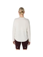 ASICS Fujitrail Logo LS Top 2012D315-100 White M ASICS Fujitrail Logo LS Top 2012D315-100 White M