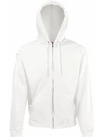 Fruit of the Loom Classic Hooded Sweat Jacket Mikina s kapucí 16.2062 white Fruit of the Loom Classic Hooded Sweat Jacket Mikina s kapucí 16.2062 white