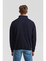 Fruit of the Loom Classic Zip-Neck Sweat Mikina s 1/4 zipem 16.2114 heather grey