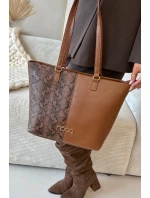 Kabelka Shopper Zvířecí Vzor NOBO BAG5740-M17 Hnědá Kabelka Shopper Zvířecí Vzor NOBO BAG5740-M17 Hnědá