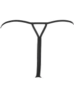 Dámské erotické otevřené tanga V-9818 Černá - Axami