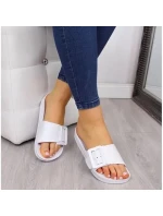 Dámské žabky FF274A391 Bílá - Big Star