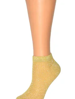 Dámské ponožky Magnetis 13529 Ažura, lurex