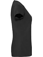 Fruit of the Loom Lady-Fit Iconic 195 T Dámské tričko z těžké bavlny 16.1424 black