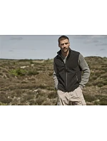 Tee Jays TJ 9132 Pánská fleecová vesta "Trail" 18.9132 black