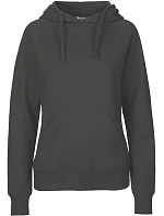 Neutral O 83101 Dámská mikina s kapucí z bio bavlny 77.8311 charcoal