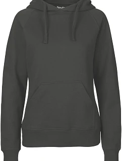 Neutral O 83101 Dámská mikina s kapucí z bio bavlny 77.8311 charcoal