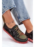 Kožené Polobotky Dámské Vzorované Maciejka 06784-20 Černé