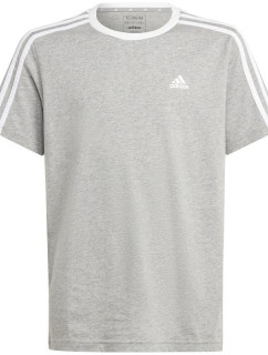 Adidas Essentials 3-Stripes Cotton Loose Fit Boyfriend Tee Jr IC3637 Tričko s pruhy