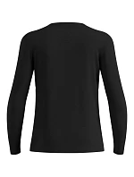 Odlo BL TOP tričko s výstřihem l/s MERINO 200 velikost M Black Odlo BL TOP tričko s výstřihem l/s MERINO 200 velikost M Black