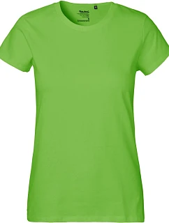 Neutral O 80001 Dámské tričko z těžké bio bavlny 77.8001 lime