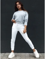 CASUALVIBE dámská klasická mikina světle šedá FashionStreet BY1300