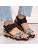 Remonte W RKR646 kožené sandály na platformě Remonte W RKR646 kožené sandály na platformě