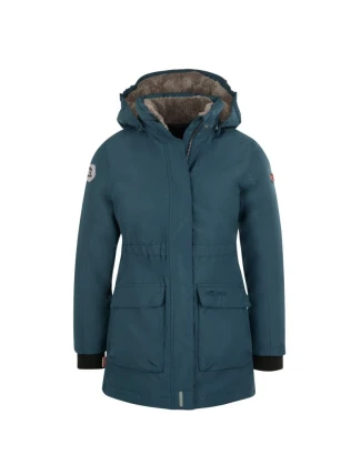 Dětská dívčí nepromokavá zimní péřová bunda s kapucí Trollkids Alesund Navy Blue (301-142) Dětská dívčí nepromokavá zimní péřová bunda s kapucí Trollkids Alesund Navy Blue (301-142)