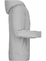 Daiber 8024 Pánská raglánová mikina s kapucí 02.8024 grey heather Daiber 8024 Pánská raglánová mikina s kapucí 02.8024 grey heather