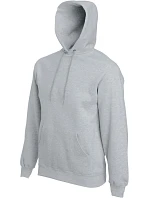 Fruit of the Loom Classic Hooded Sweat Mikina s kapucí 16.2208 heather grey