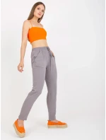 Kalhoty D73761M61869L šedé Kalhoty D73761M61869L šedé