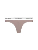 Dámská tanga Modern Cotton Nat QF7050E-5R4 - Calvin Klein Dámská tanga Modern Cotton Nat QF7050E-5R4 - Calvin Klein