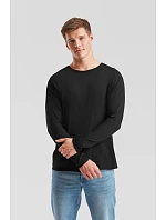 Fruit of the Loom Iconic 150 LSL T Tričko s dlouhým rukávem 16.1446 black