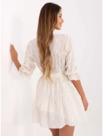 Šaty LK SK 510085.06 světle béžové