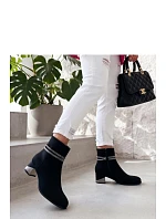 Dámské boty na podpatku na zip model 231676 Solea